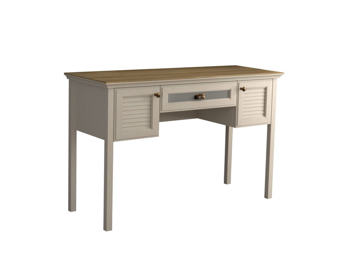 Hanah Home FRN-21033 Escritorio de Estudio Crema, Roble, Gris Hanah Home FRN-21033 Escritorio de Estudio Crema, Roble, Gris